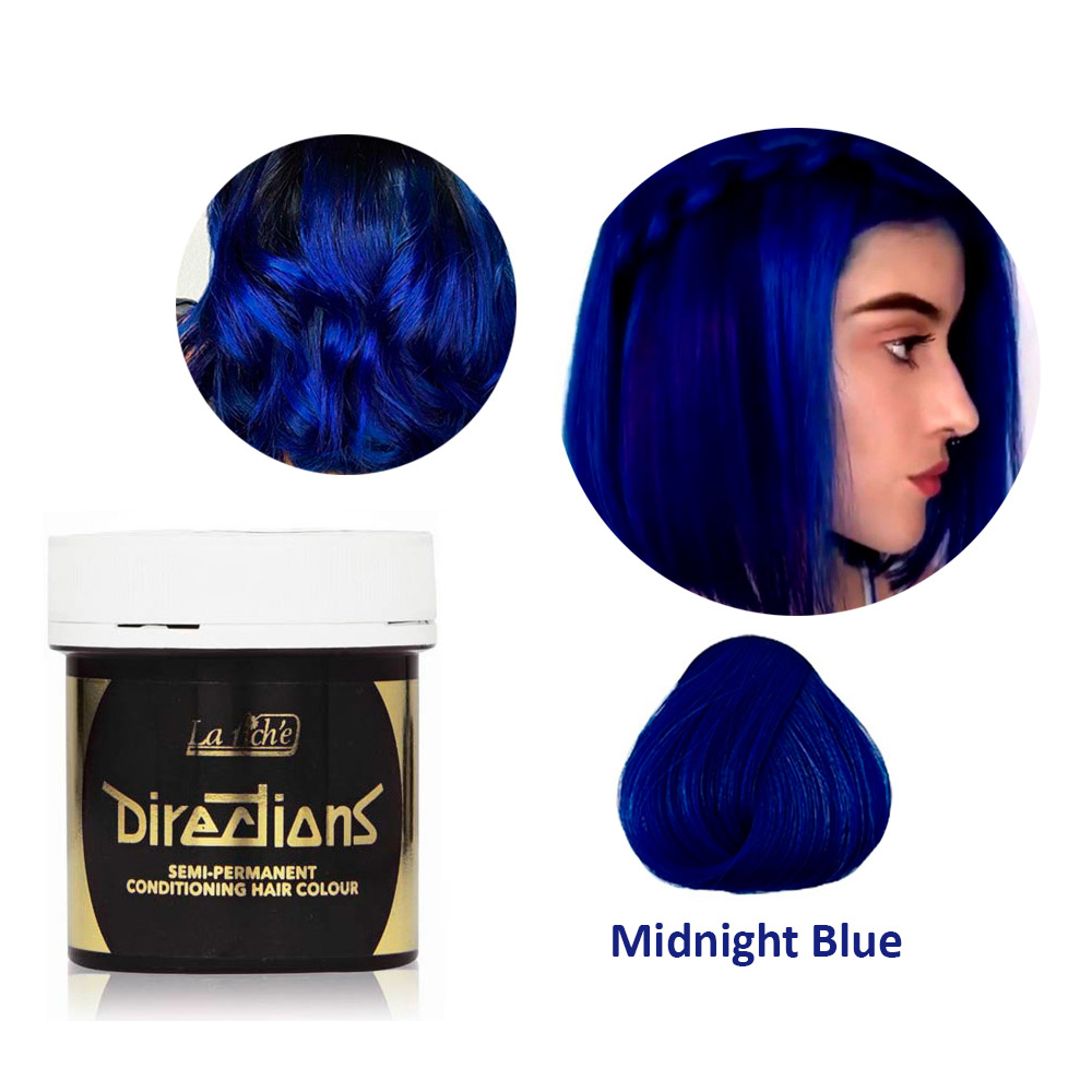 Где можно найти голубую краску для волос