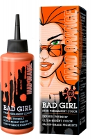 Краска для волос Bad Girl Mad Orange неоновый оранжевый, 150 ml