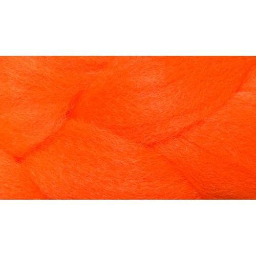 канекалон для плетения кос driada оранжевый orange, 200cm
