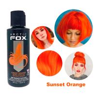 Краска для волос оранжевая Arctic Fox Sunset Orange, 236 ml