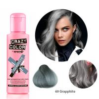 Краска для волос Crazy Color 69 Grapphite (графит)