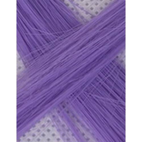 цветная прядь на заколке фиолетовая t2402, 50cm