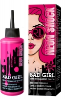 Краска для волос Bad Girl Neon Shock неоновый розовый, 150 ml