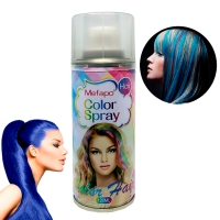 Цветной спрей для волос Mefapo синий, 120 ml