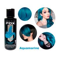 Краска для волос бирюзовая Arctic Fox Aquamarine, 118 ml