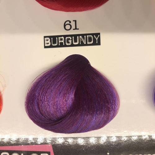 Краска для волос Crazy Color 61 Burgundy (бургунди)