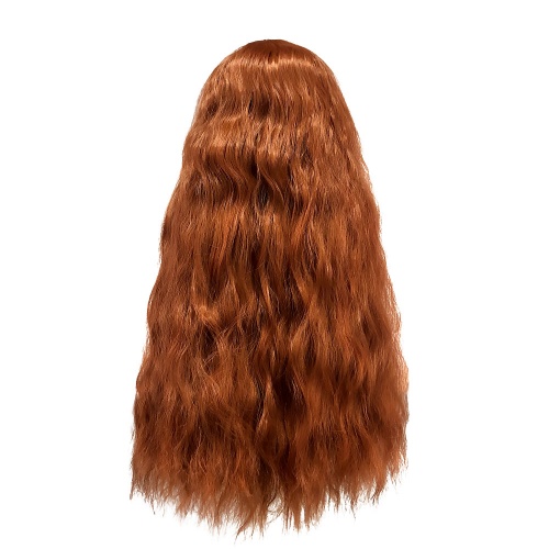 парик волнистый c челкой красно-рыжий driada no511/130, 60cm