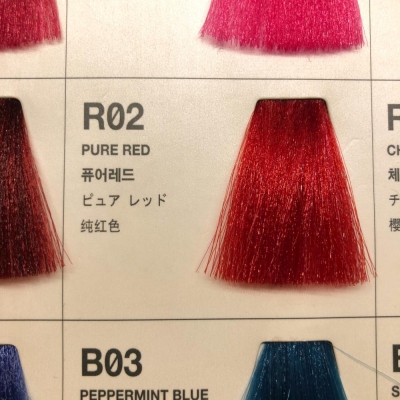 Краска для волос красная Anthocyanin Pure Red краска для волос