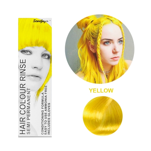 Цветная краска для волос Stargazer (Yellow), желтая