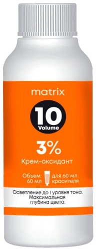 Крем-Оксидант Matrix Socolor.Beаuty Cremes Oxydants 3% 60мл