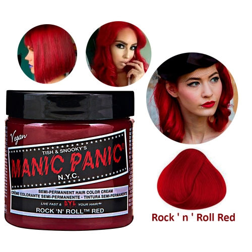 Краска для волос Мanic-Panic-(Rock-'-n-'-Roll-Red)