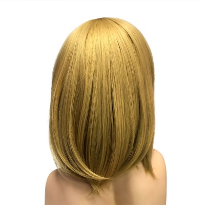 парик каре с челкой натуральный блонд driada no430/24, 30cm