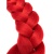 канекалон для плетения кос driada красный red, 200cm