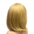 парик каре с челкой молочный блонд driada no430/22а, 30cm