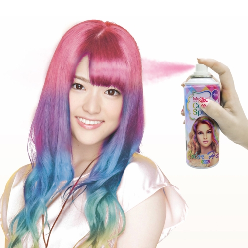 Цветной спрей для волос с блестками Mefapo Glitter, 120 ml