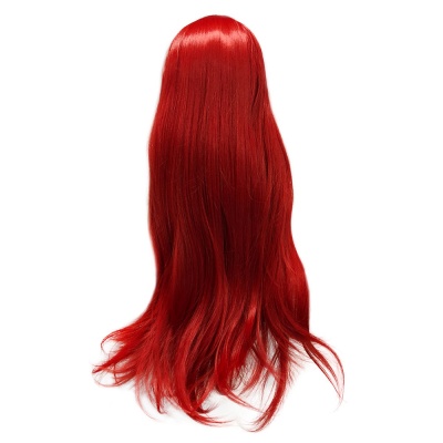 парик прямой без челки красный driada cs-234d, 60cm