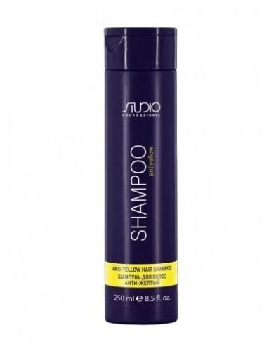 Шампунь для волос Анти-желтый «Antiyellow» линии Studio Professional Kapous, 250 мл