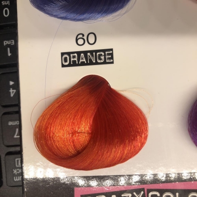 Краска для волос Crazy Color 60 Orange (оранжевый)
