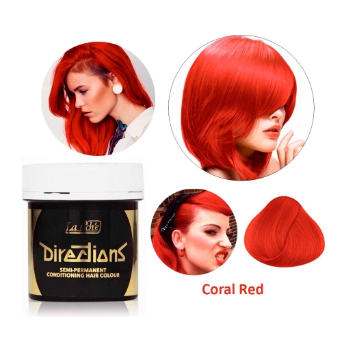 Краска для волос Directions Coral Red (кораллово - красный)