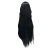 парик прямой с челкой syana черный driada cs-033a, 80cm