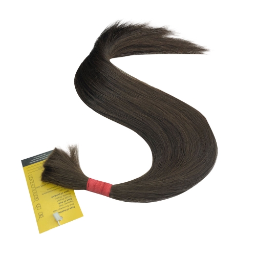 Волосы для наращивания дабл дрон № 4 пр1, 60см, 100гр