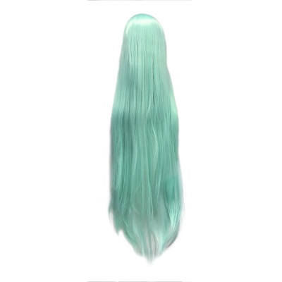 парик прямой с челкой kiyohime светло-зеленый driada cs-366a, 100cm