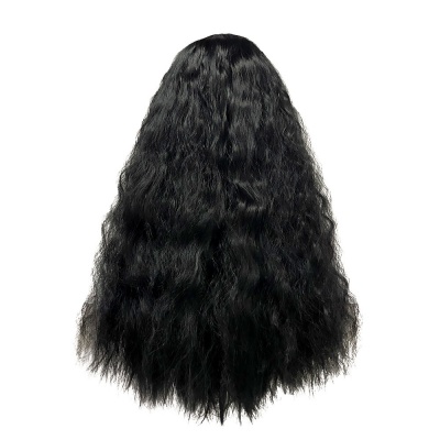 парик волнистый c челкой черный driada no511/1, 60cm