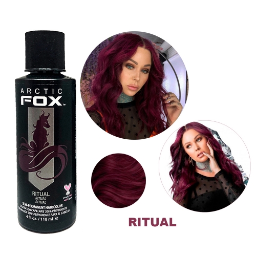 Краска для волос бордовая Arctic Fox Ritual, 118 ml