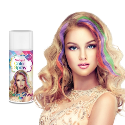 Цветной спрей для волос с блестками Mefapo Glitter, 120 ml