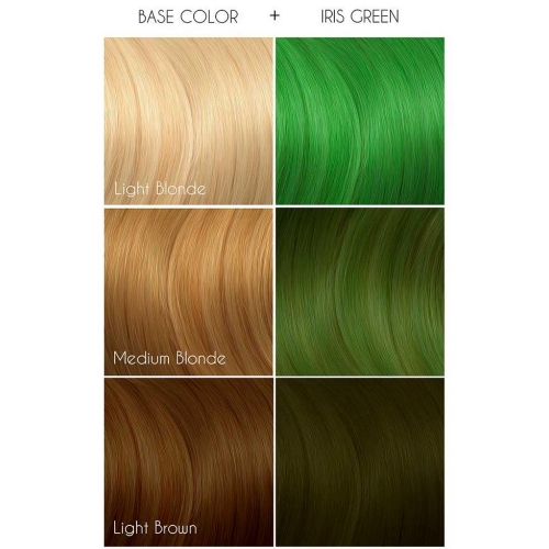 Краска для волос зеленая Arctic Fox Iris Green, 118 ml