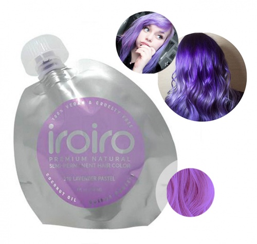 Краска для волос iroiro 210 lavender лавандовый, 236 ml