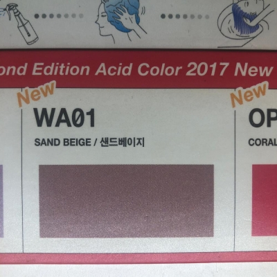 Бежевая краска для волос Anthocyanin WA01 sand beige в объеме 230 мл