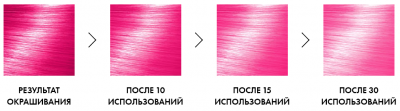 Краска для волос Bad Girl Wild Wild Rose розовый, 150 ml