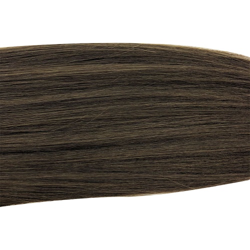 накладные волосы на заколках каштановый 9, 8 прядей , 55cm