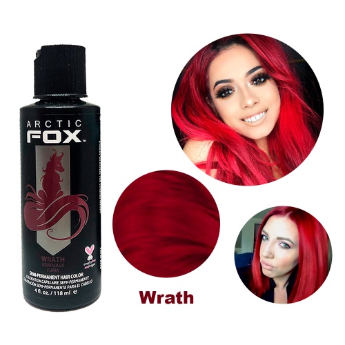 Краска для волос красная Arctic Fox Wrath, 236 ml
