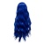 Парик волнистый синий Driada LW036, 70cm